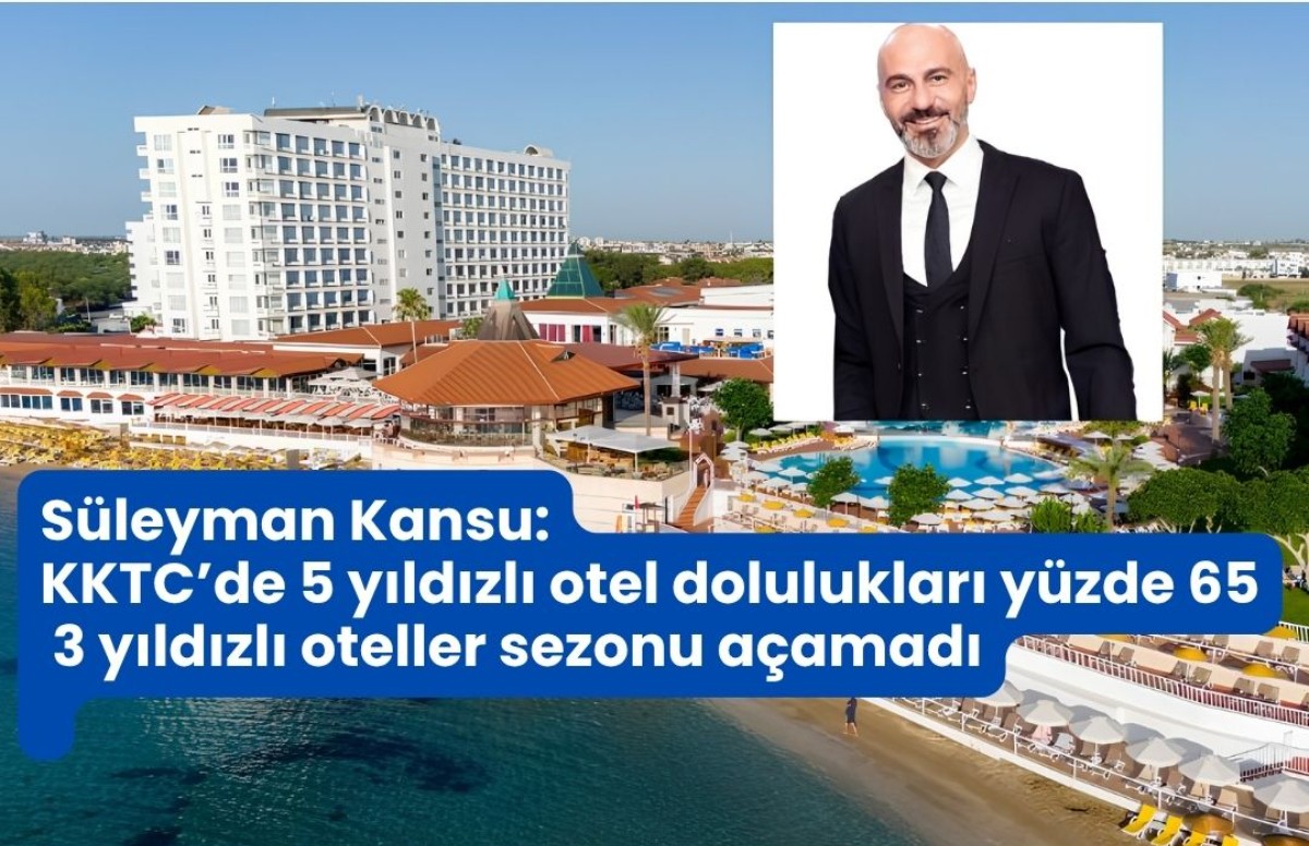 5 yıldızlı otellerde doluluklar yüzde 65… 3 yıldızlı oteller sezonu açmadı