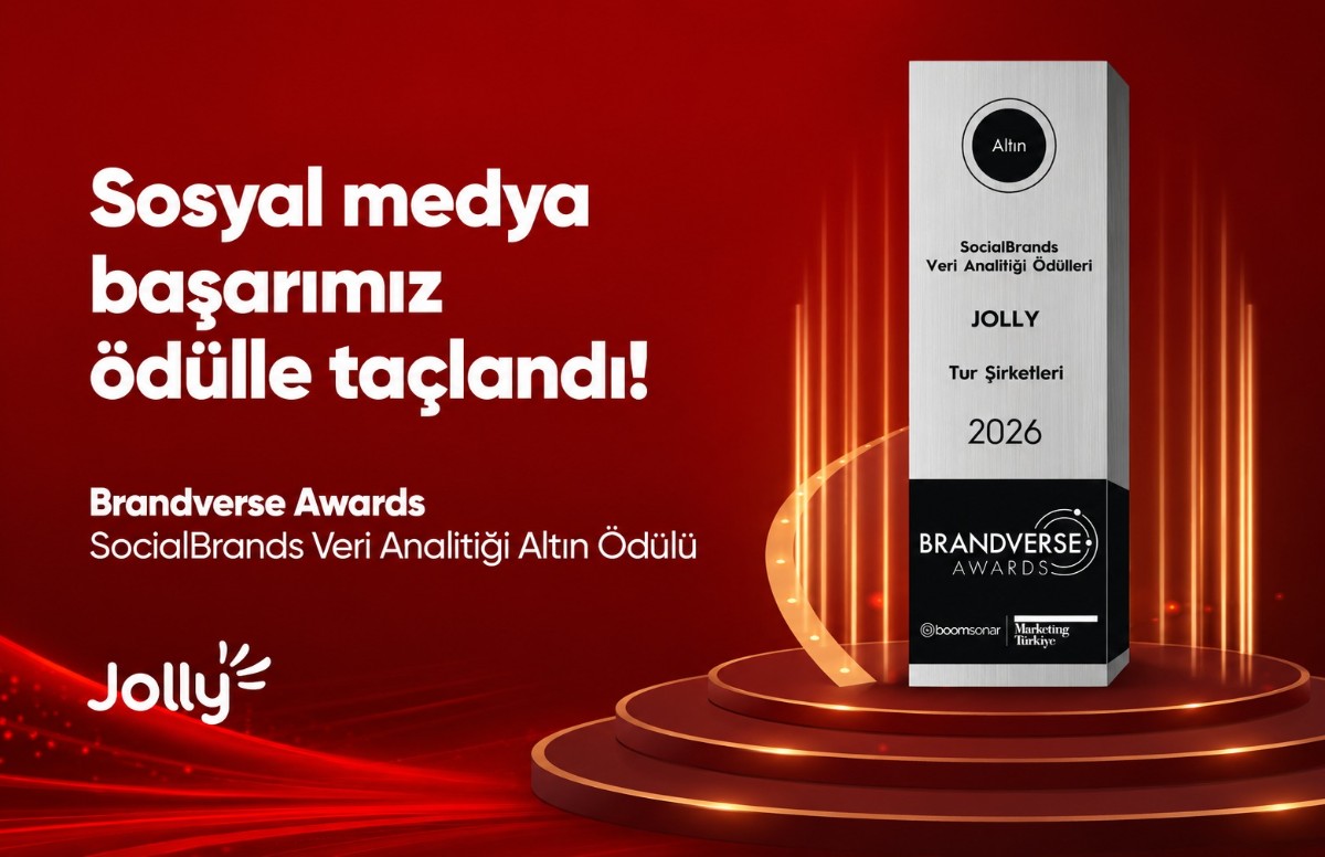 Jolly, dijital iletişim başarısını Altın Ödül'le taçlandırdı