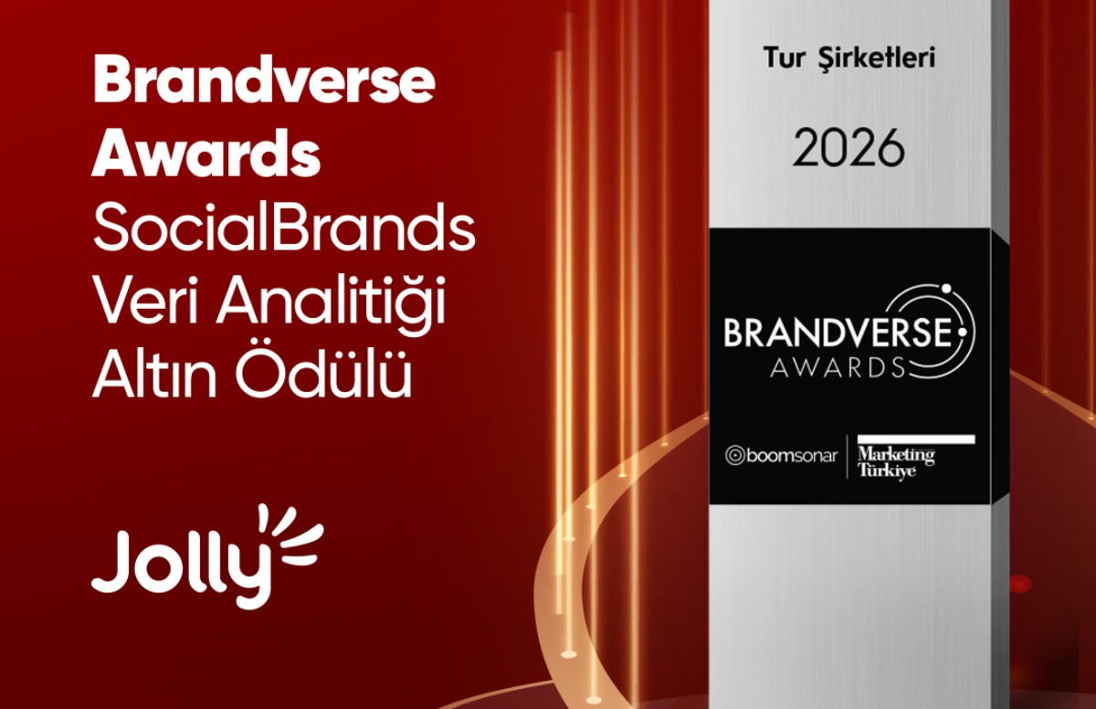 Jolly, dijital iletişim başarısını Altın Ödül'le taçlandırdı