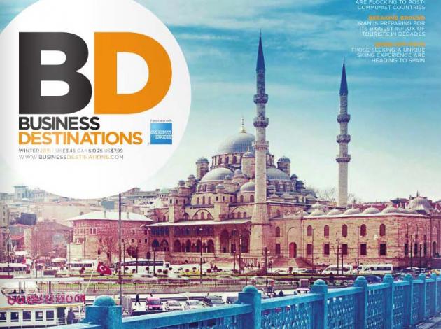 İstanbul Business Destinations'ın kapağında