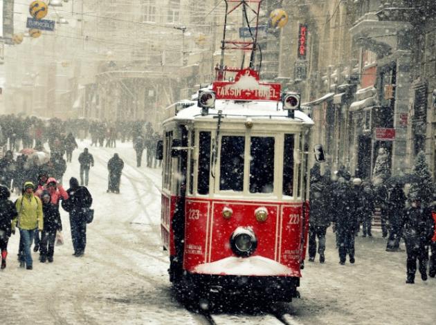İstanbul otellerinde kar bereketi