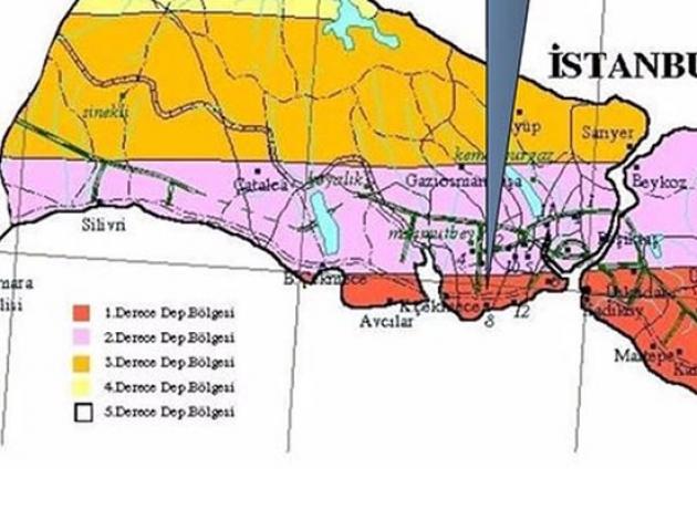 Istanbul Deprem Haritasi