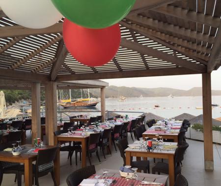 İtalyanlar Ferra Gosto’yu Bodrum Sea Garden’da kutladı