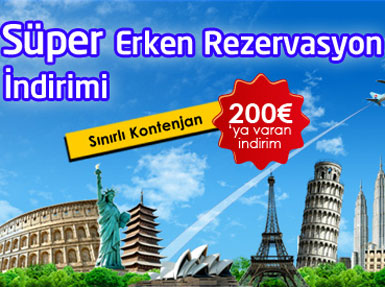 Jolly Tur'dan "Süper Erken Rezervasyon"...