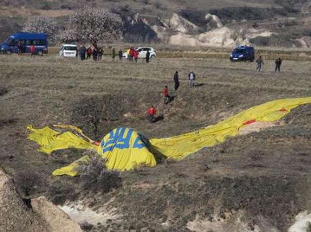 Kapadokya'da balon kazası, 1 kişi öldü