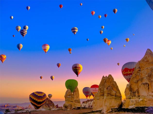 Kapadokya'nın 8 aylık karnesi: 1 milyon 497 bin turist