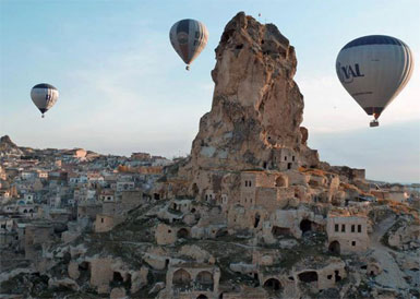 Kapadokya'da turist sayısı yüzde 18 arttı