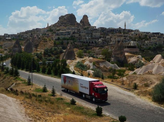 Kapadokya Tanıtım Tır'ı yola çıktı