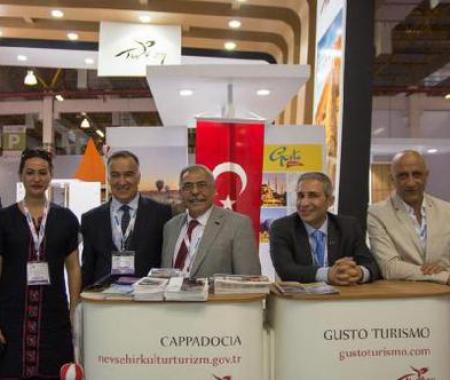 Kapadokya WTM Latin Amerika Turizm Fuarı'nda tanıtılıyor