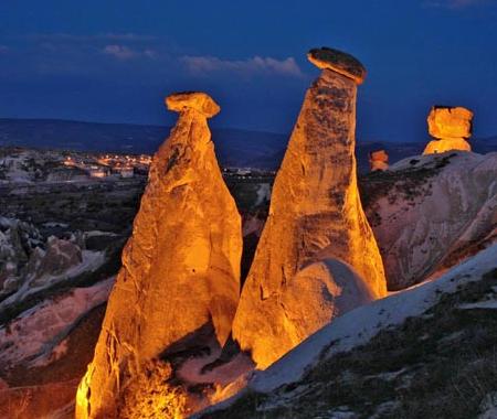 Kapadokya'ya bisiklet yolu 