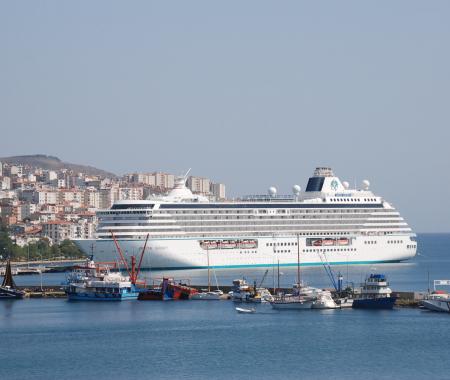 Karadeniz'e gelen kruvaziyer sayısında büyük düşüş