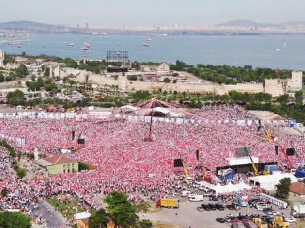 Kazlıçeşme miting alanına otel yapılacak