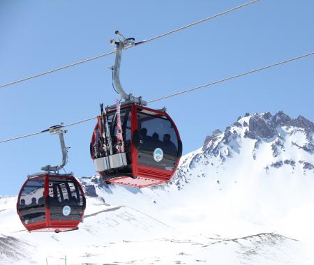 Kış turizminin kalbi Kayseri’de attı