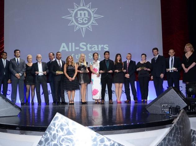 Kruvaziyer turizminin yıldızları ödüllerini aldı
