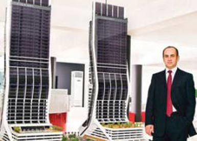 Avrupa'nın en yüksek 5. ikiz kulesi, İzmir'de...