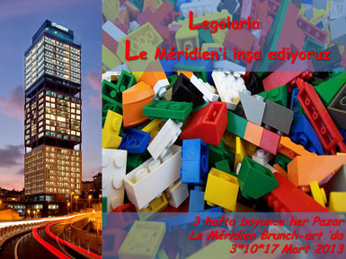 Le Méridien, legolardan inşa edilecek...