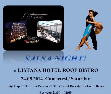 Listana Hotel'den 'Salsa Night' etkinliği