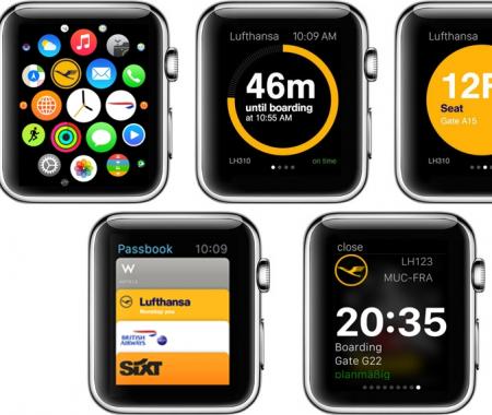 Lufthansa şimdi de Apple Watch’da