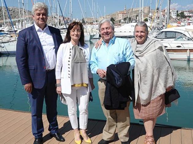 Markowitz Çeşme’nin turizm elçisi oldu