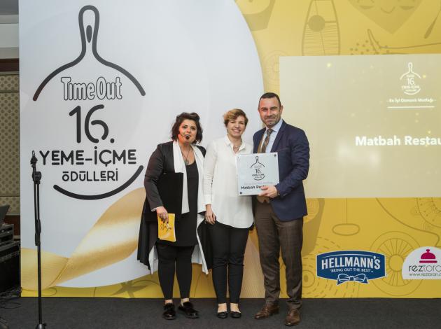 Matbah Restaurant’a ‘En İyi Osmanlı Mutfağı’ ödülü