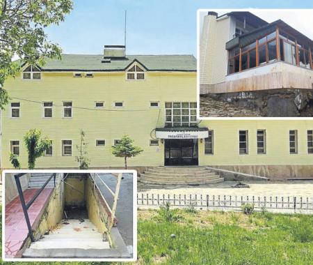 Milyarlık otel çürüyor