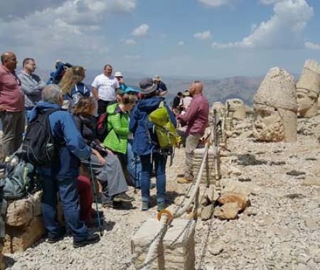 Nemrut Dağı turizm sezonuna hızlı başladı