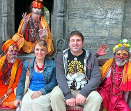 Nepal'deki turizmci çiftten haber var