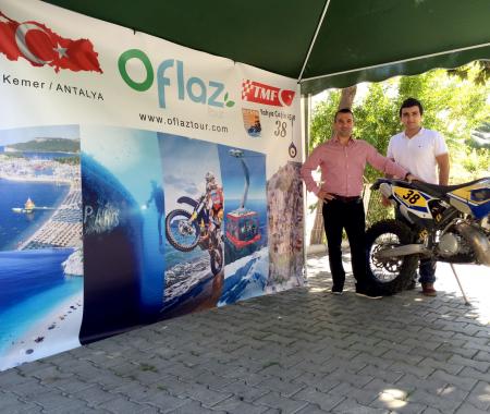 Oflas Turizm’den sporculara destek