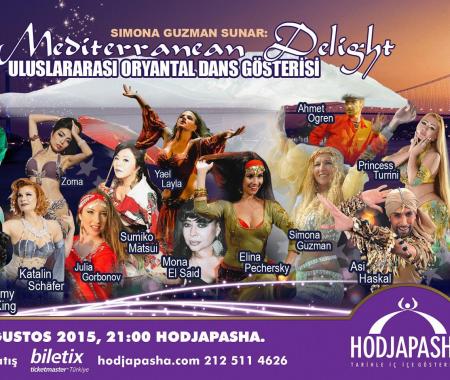 Oryantal dansın yıldızları Hodjapasha'da
