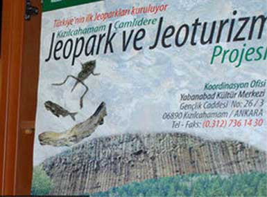 Türkiye'nin ilk "Jeopark"ı açılıyor...