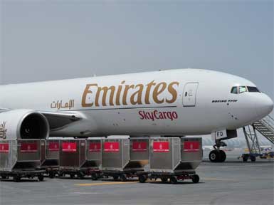 Emirates SkyCargo'ya, 'En İyi Kargo Havayolu' ödülü...