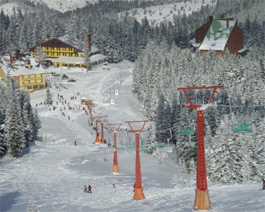 Ilgaz'da kayak sezonu açıldı... 
