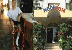 Otel sahibini bağladılar oteli soydular
