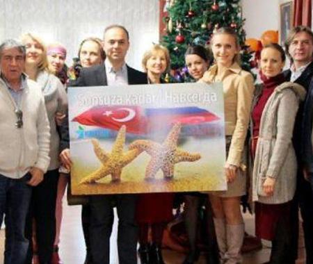 Otelcilerden 'Sonsuza kadar dostuz' ziyareti