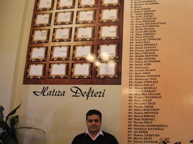Otelinde kalan misafirleri için köşe yaptırdı