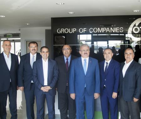 OTI Holding Antalya Valisini ağırladı