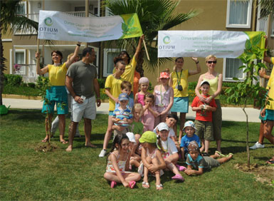 Otium Eco Club Side'de, Dünya Çevre Günü etkinliği...