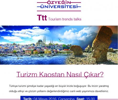 Özyeğin Üniversitesi turizmin sorunlarına ışık tutacak