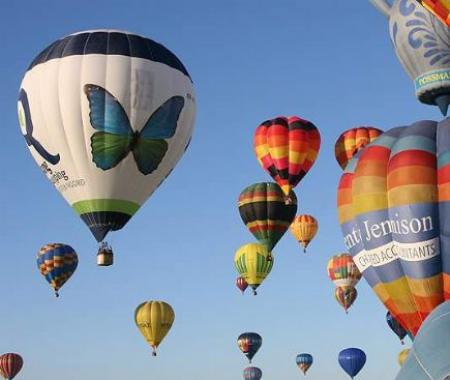 Pamukkale'de balon turu başlıyor