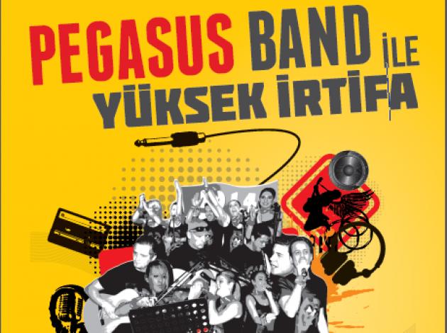 Pegasus Band havada karada coşturuyor