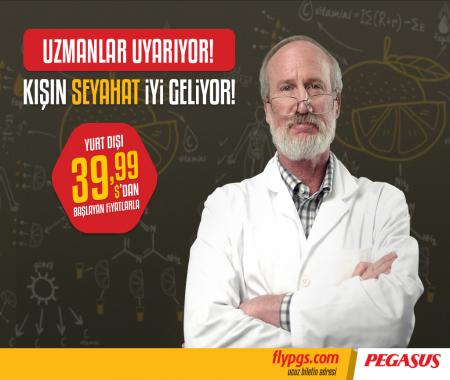  Pegasus’tan kış tatili kampanyası