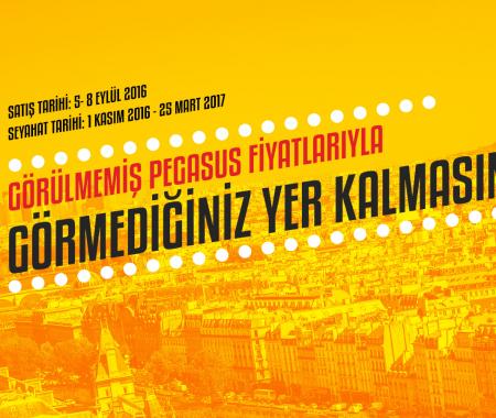 Pegasus’tan Türkiye’nin en ucuz biletleri