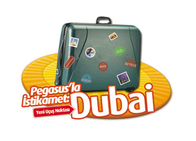 Pegasus’la istikamet Dubai...