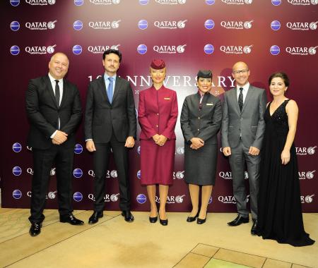 Qatar Airways 10'uncu yılını kutladı