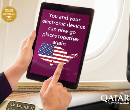 Qatar Airways’ten elektronik cihaz yasağı açıklaması