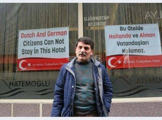 Nefret açılımı yapan bu otele büyük tepki