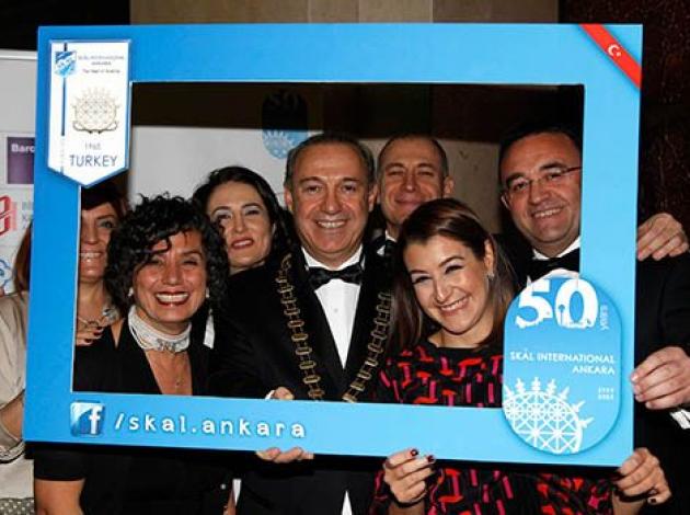 SKAL Ankara'dan 50'nci Yıl Balosu