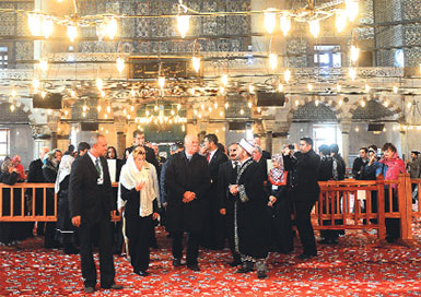 Sultanahmet’te bir kral ve kraliçe...