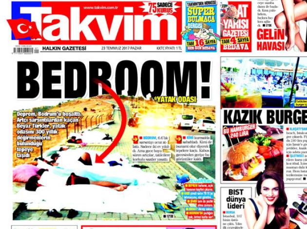 Takvim'in Bodrum'la sorunu ne?