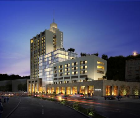 Tarihi kent dokusuna modern dokunuş: Kiev Hotel